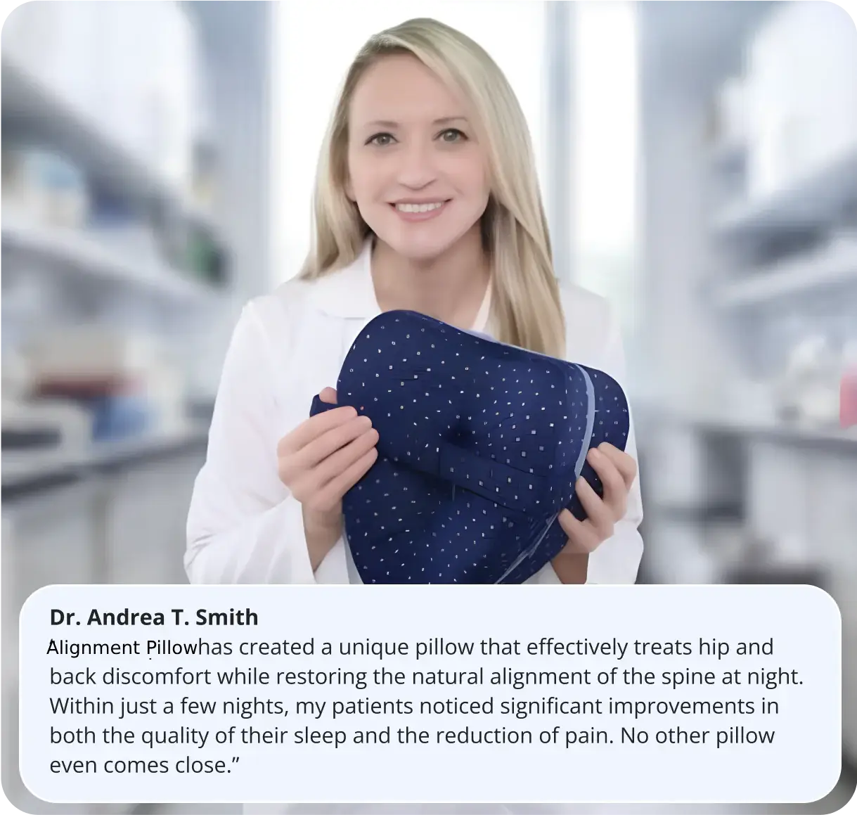 Alignment Pillow - Relieve Hip Pain & Sciatica